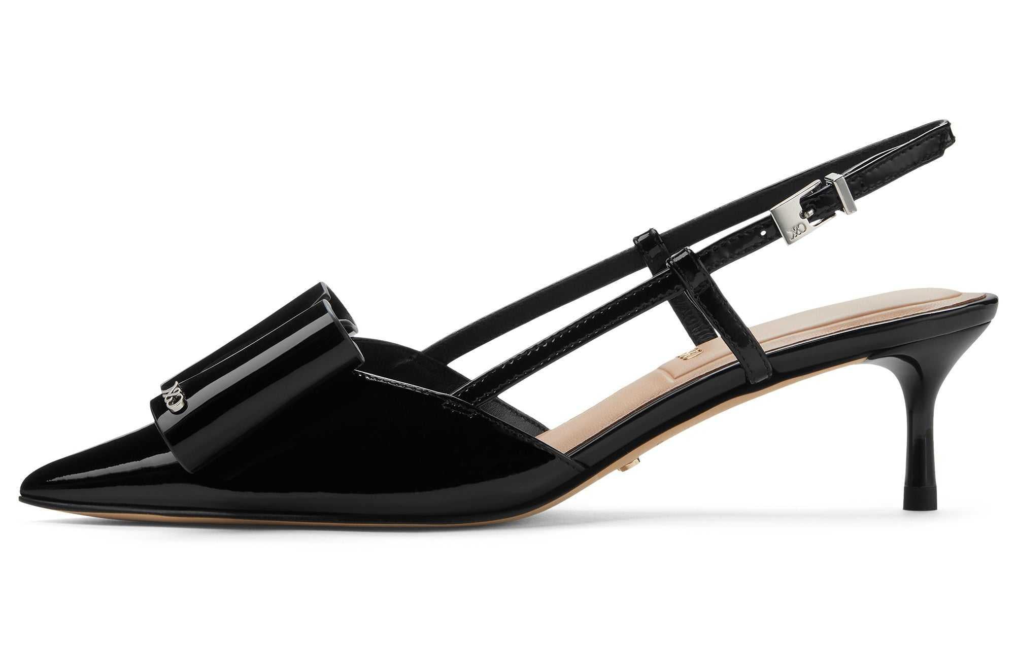 Charles & Keith High Heel | 🎀 حذاء الفيونكة الأنيق بكعب مريح (5.2 سم) ✨.