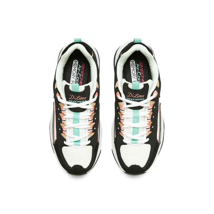 Skechers | [أحذية D'LITES4.0 للأب] أحذية نسائية رياضية للجري خفيفة الوزن ومريحة في الربيع والصيف - رفعة