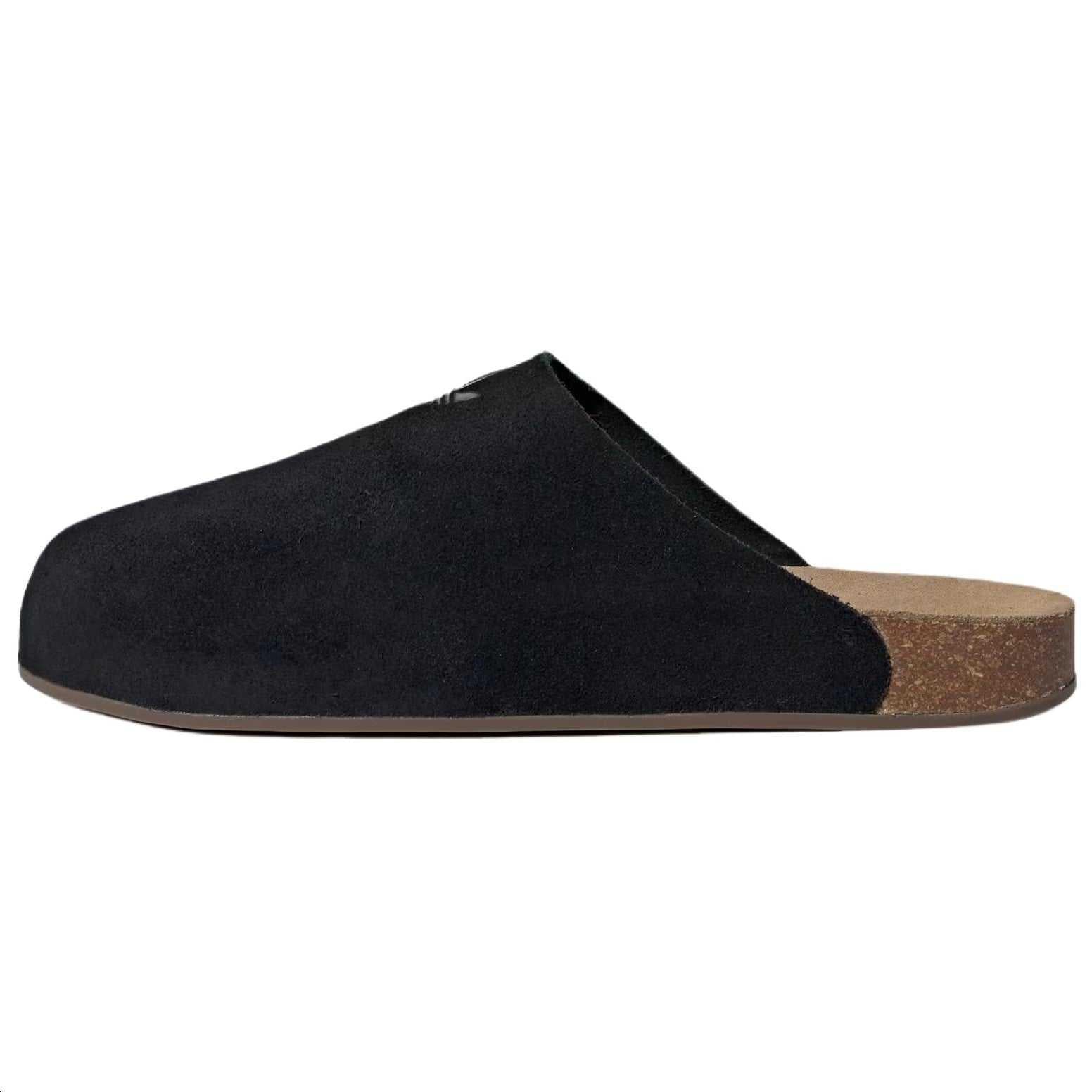 Adidas Originals Adimule Slides in black.