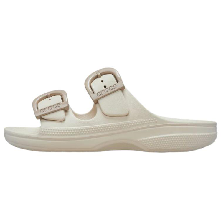 أصلي 100% صندل Crocs مريح بحزامين لون أوف وايت