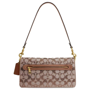 Coach Tabby 26 |👜✨ حقيبة كاجوال فاخرة مع تفاصيل الكريستال والنابا.