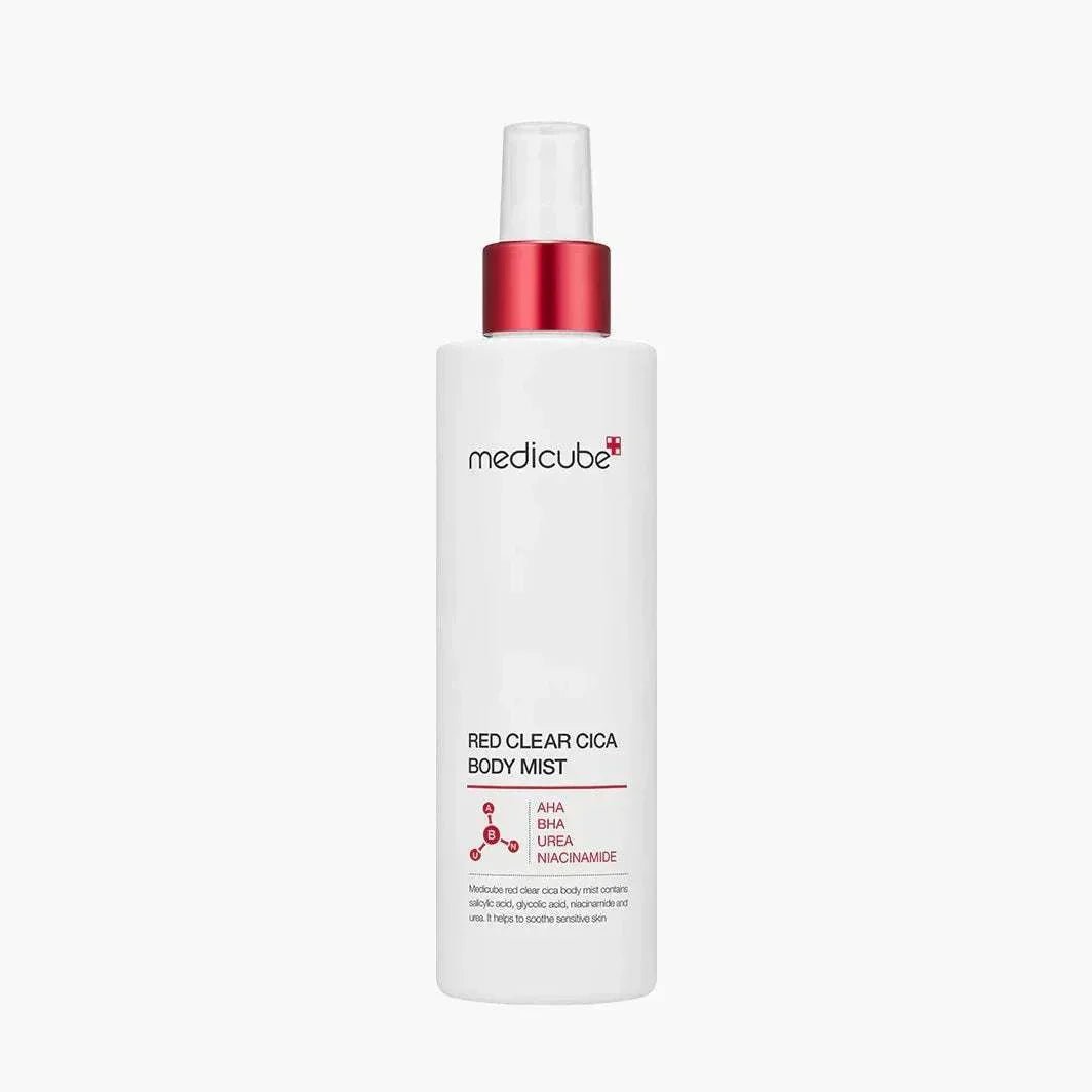 Medicube Red Clear Cica Best Backne Treatment Body Mist | بخاخ ميديكيوب لعلاج وتهدئة حبوب الظهر والجسم 🧴✨.