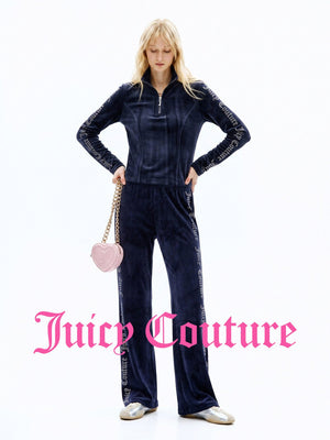 بنطال مخمل نسائي طويل مرن Juicy Couture - رفعة