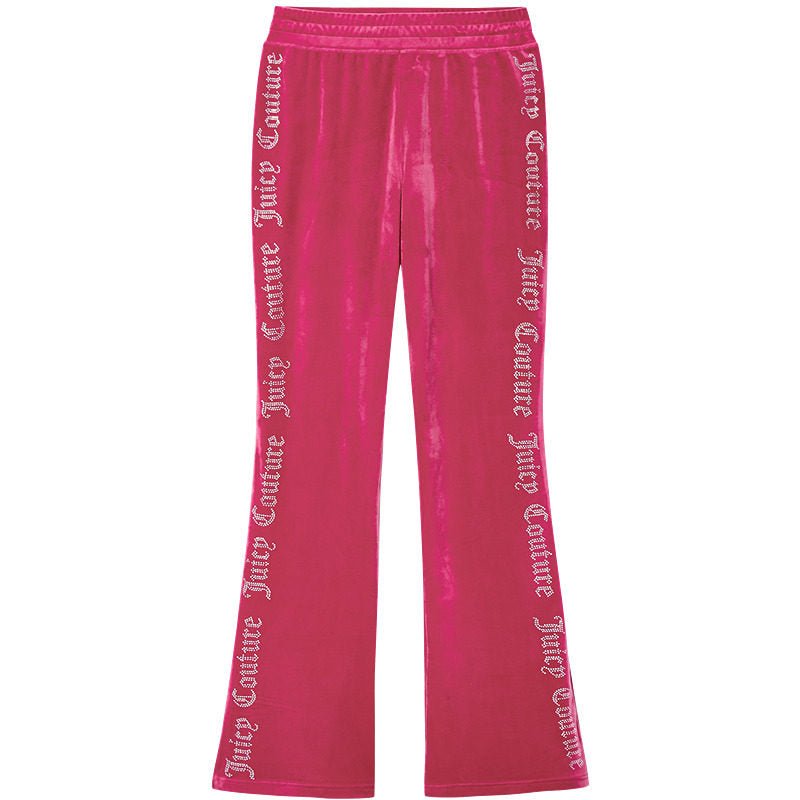 بنطال مخمل نسائي طويل مرن Juicy Couture - رفعة