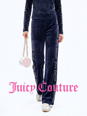 بنطال مخمل نسائي طويل مرن Juicy Couture - رفعة