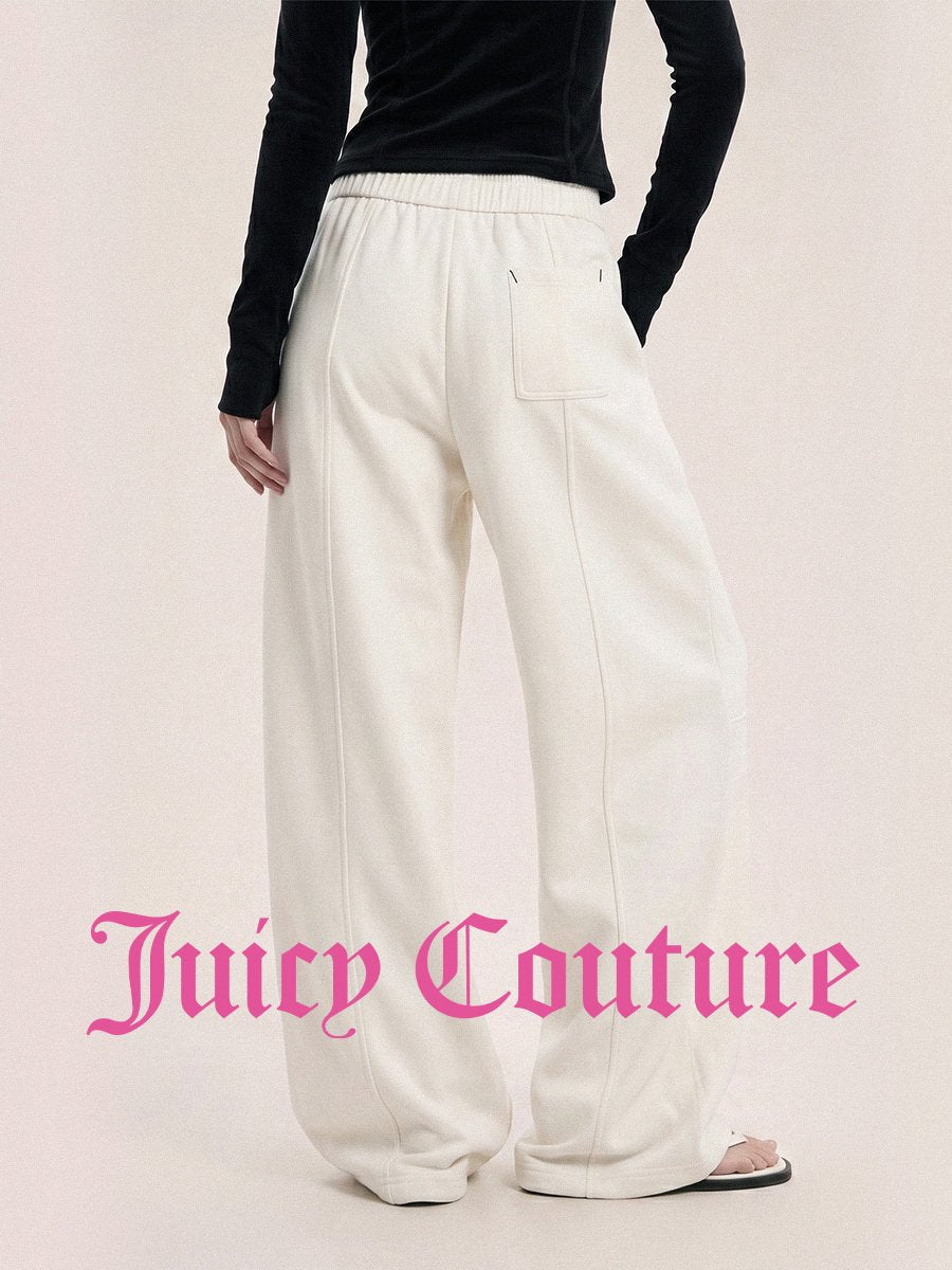 بنطال نسائي بساق واسعة وخصر مطاطي Juicy Couture - رفعة