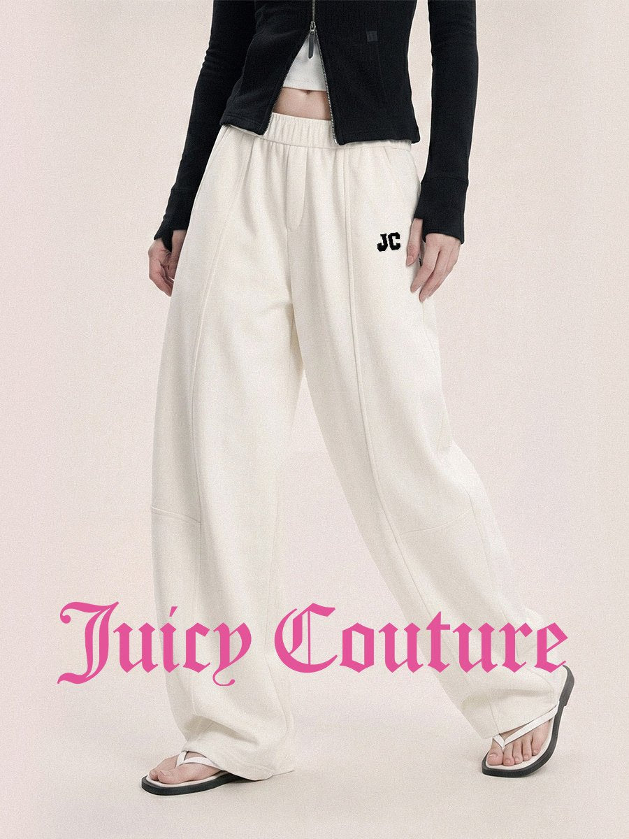 بنطال نسائي بساق واسعة وخصر مطاطي Juicy Couture - رفعة