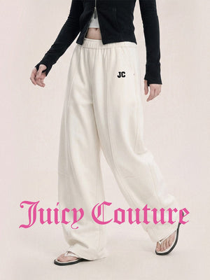 بنطال نسائي بساق واسعة وخصر مطاطي Juicy Couture - رفعة