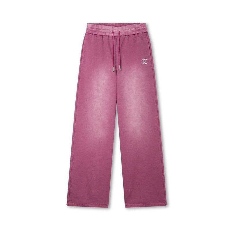 بنطال رياضي نسائي Juicy Couture بقصة مستقيمة وردي - رفعة