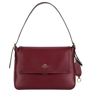 COACH Etta 29 Shoulder Bag Maroon Red.
