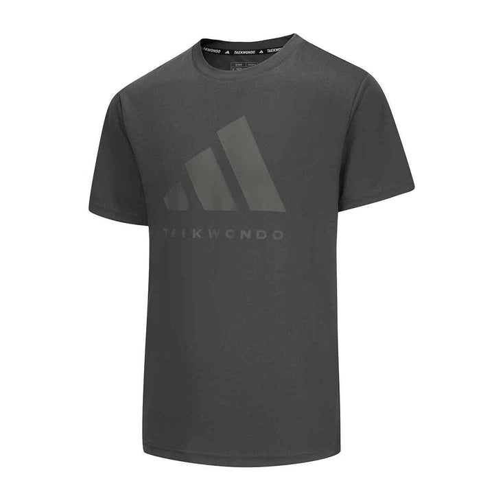adidas men's crew neck short sleeve T-shirt, casual sportswear.