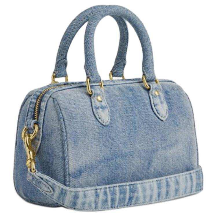 Coach Mini Rowan Denim Edition | حقيبة كوتش ميني إصدار الدنيم المميز 🌟💎.