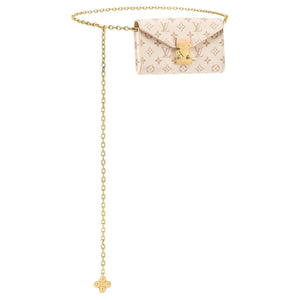 Louis Vuitton Belt Bag Gold Chain.