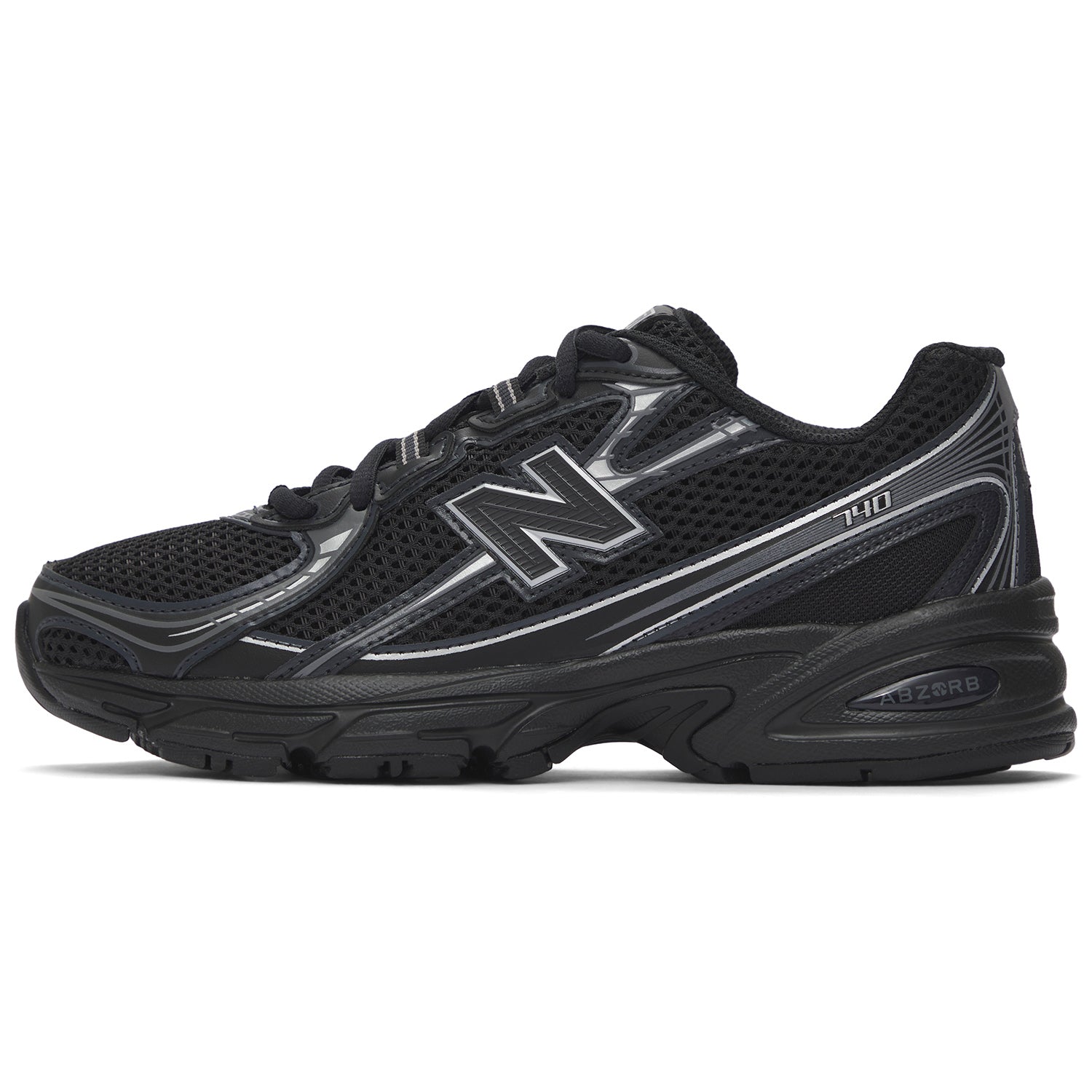 حذاء رياضي New Balance 740 باللون الأسود الكامل