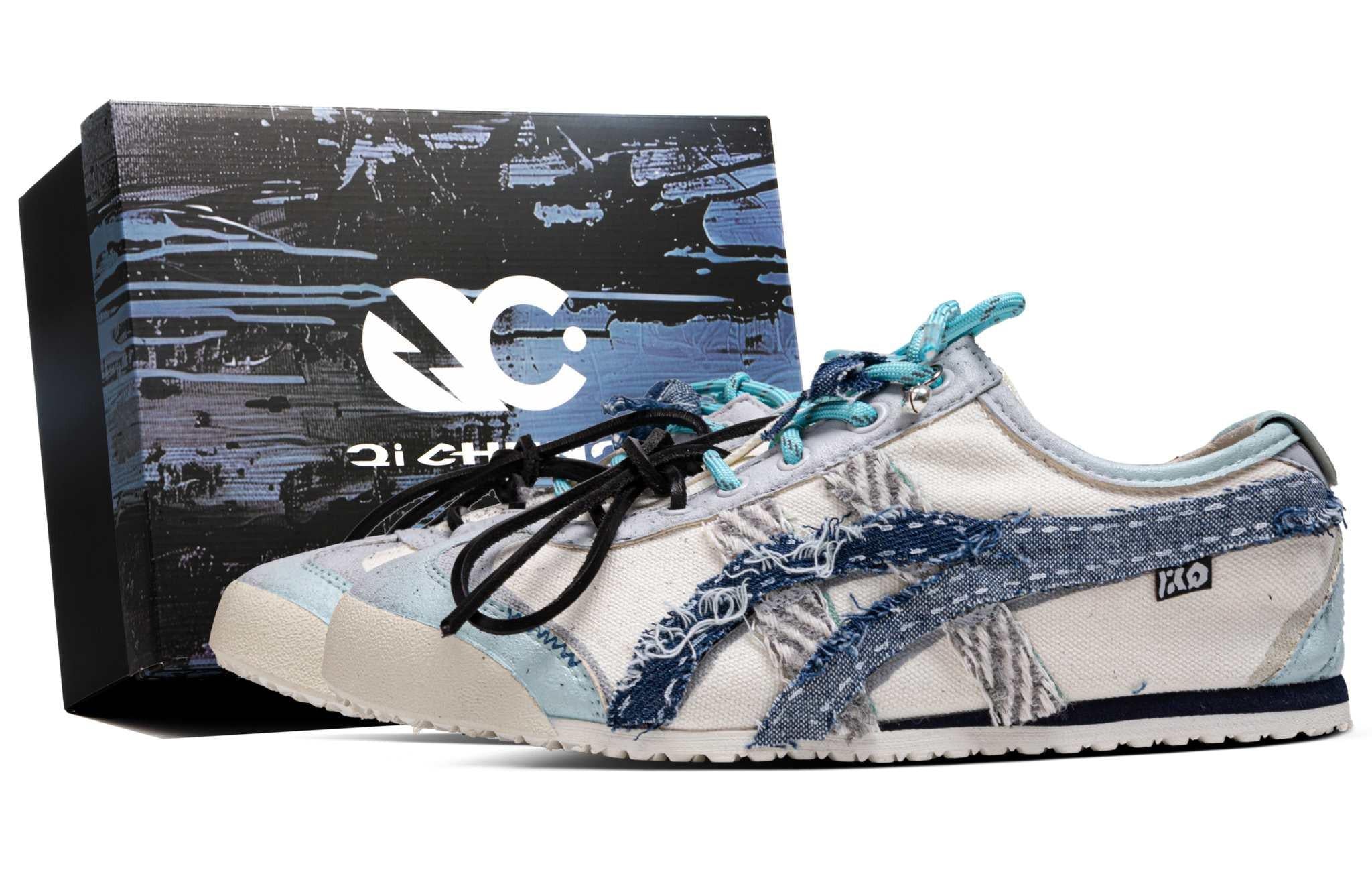 Onitsuka Tiger Mexico 66 | إصدار "باتشورك" الحصري بتصميم الكانفاس المنسل.