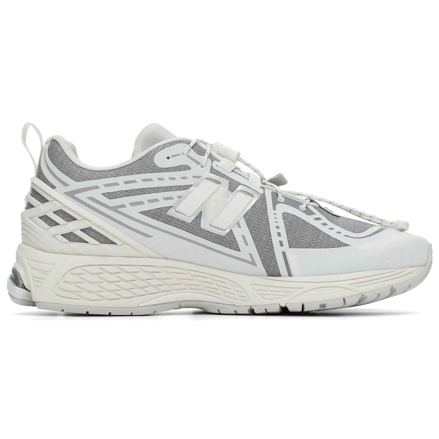 حذاء New Balance 1906R رمادي وأبيض حذاء رياضي مريح