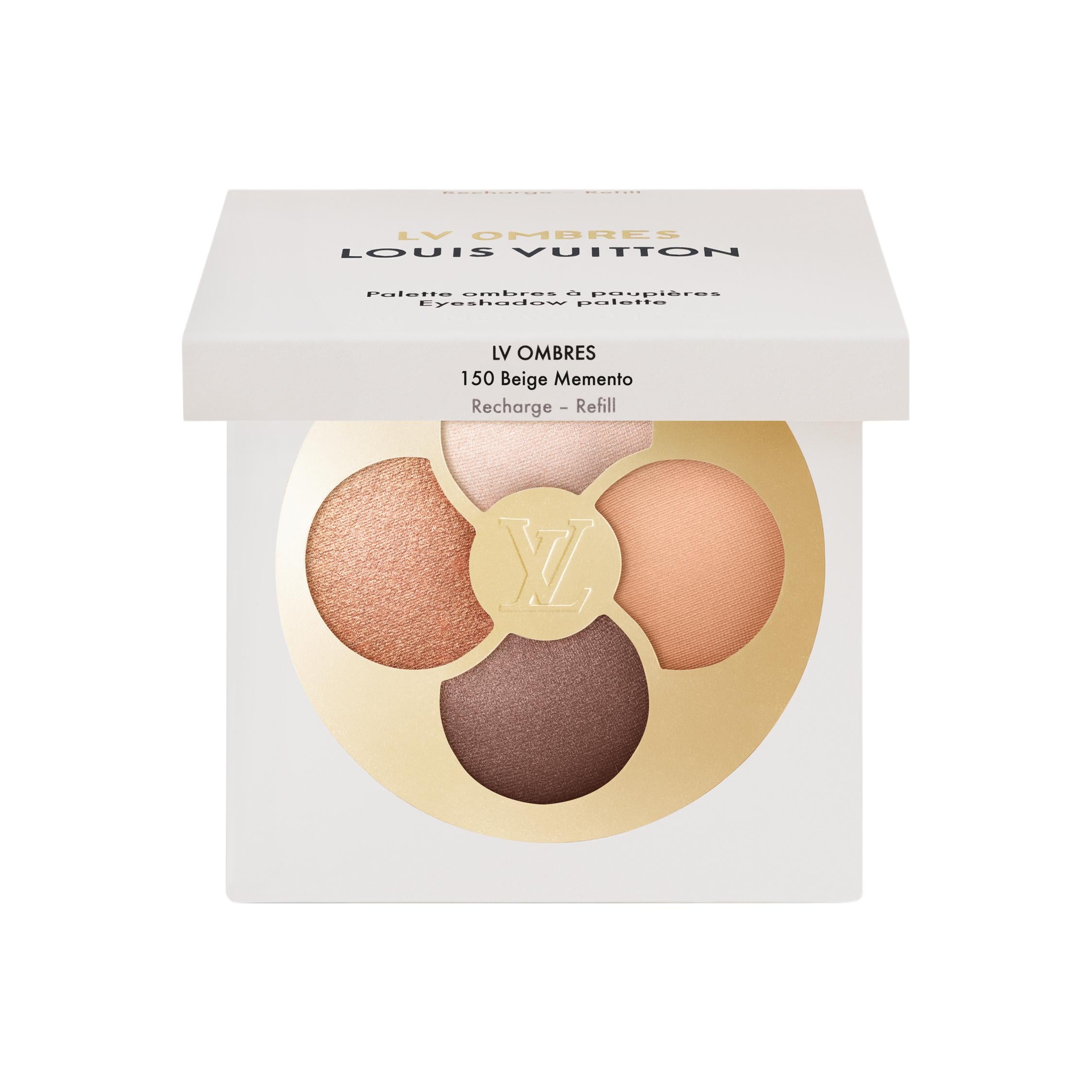 LOUIS VUITTON Ombres Four-Color Eyeshadow Palette Refill Pack, Easy to Color Long-lasting Eye Enhancement, One-Pack