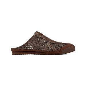 Onitsuka Tiger MEXICO 66 SABOT Slippers Dark Brown.