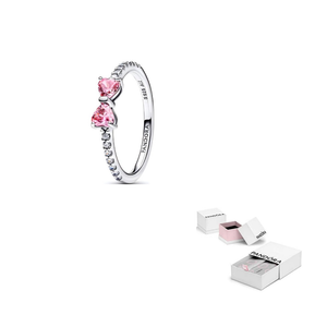 Pandora 925 Silver Zirconia Ring.