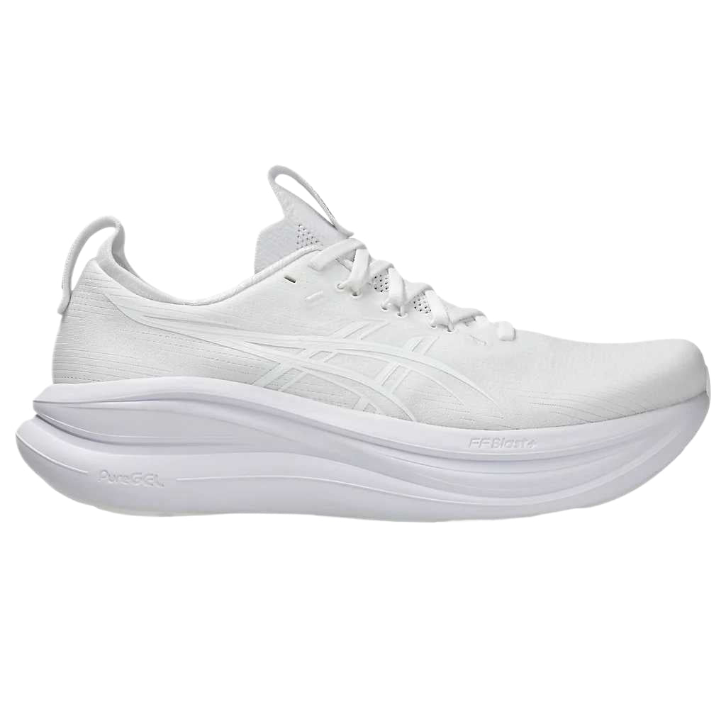 حذاء ASICS GEL-NIMBUS 26 رياضي أبيض أصلي 100%