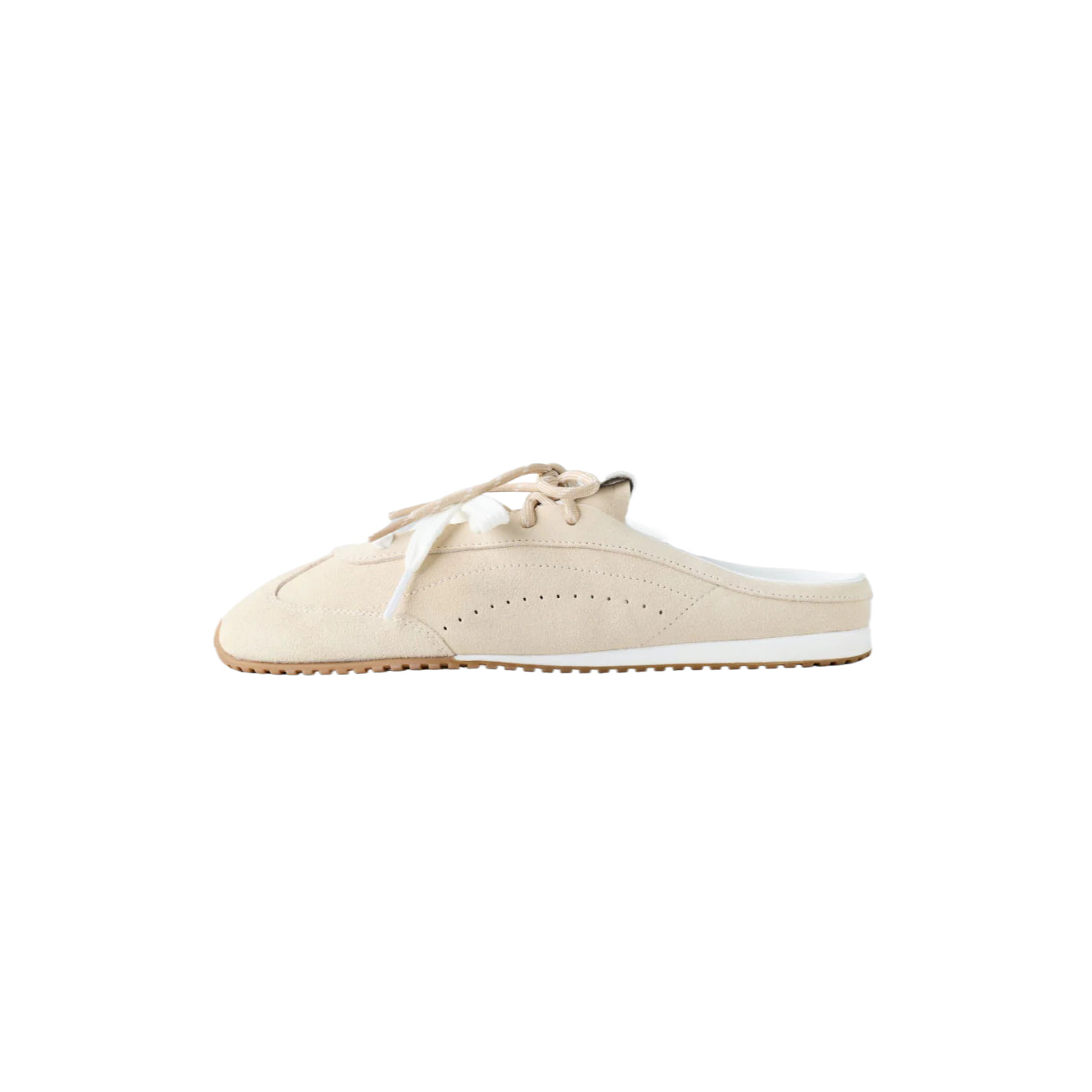 حذاء نسائي Slippers مريح بلون بيج