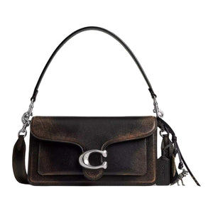 Coach Tabby 26 Shoulder Bag👜✨| حقيبة كوتش تابي 26 جلد بني معتق.