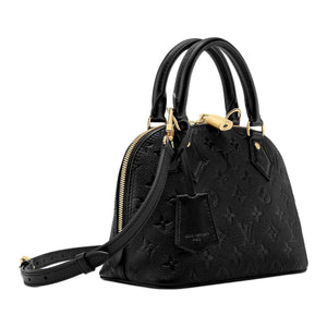 LOUIS VUITTON Alma BB Black.