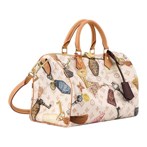 حقيبة Louis Vuitton Speedy بنقشة Keys & Tassels الحصرية.