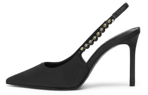 Charles & Keith Heels 9.1 cm |كعب من شارليز آند كيث مرصع بالكريستال ✨.