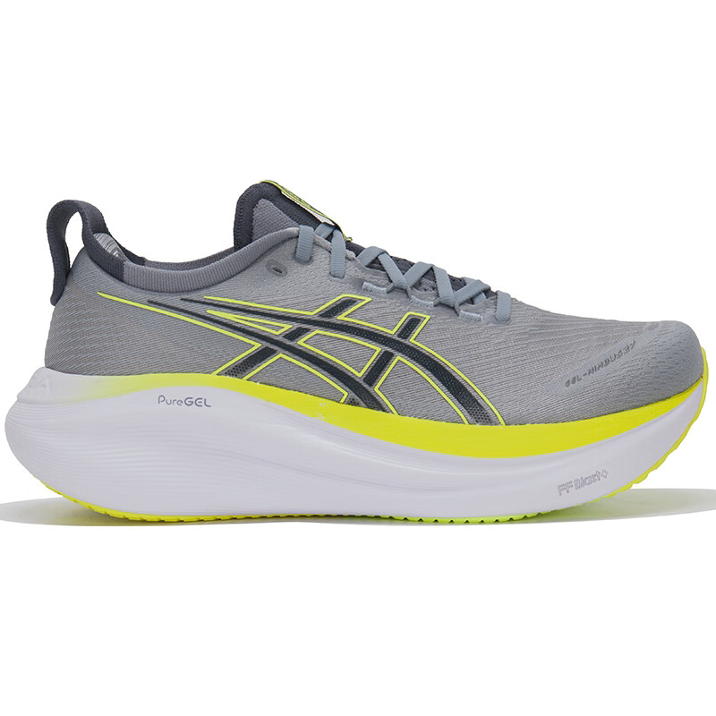 حذاء رياضي ASICS Gel-Nimbus 27 بتوسيد PureGEL مريح للركض