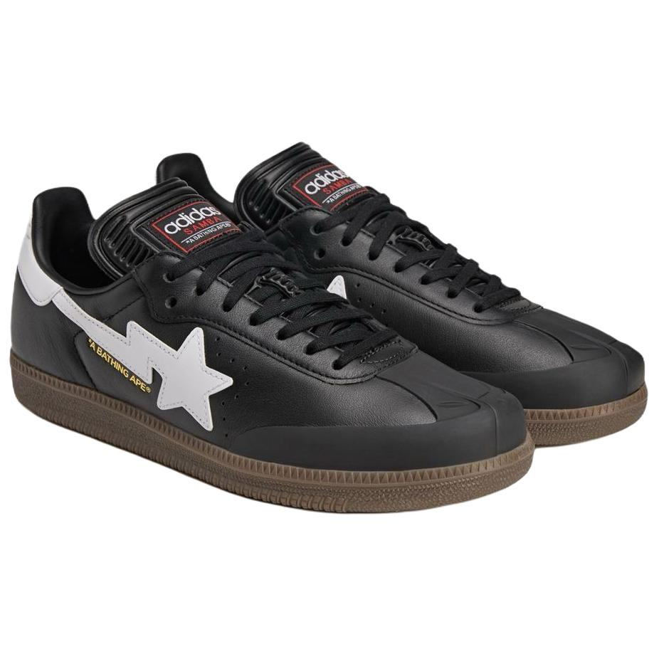 adidas Samba Bape Black White.