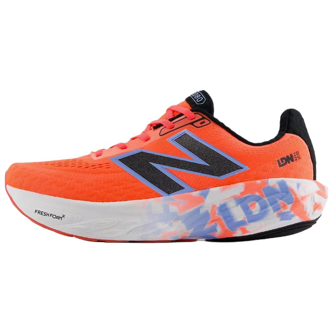 حذاء جري New Balance 1080 بتقنية Fresh Foam باللون البرتقالي