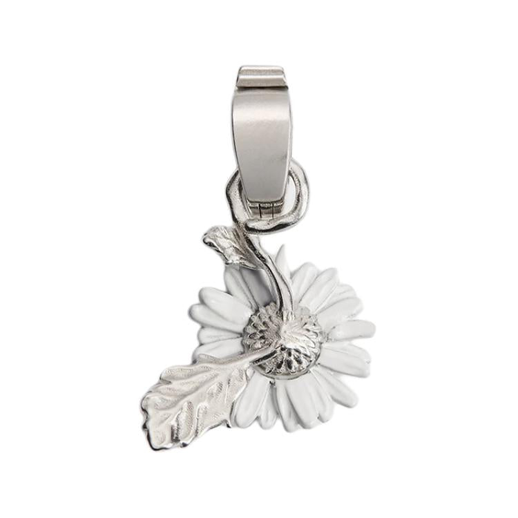 DIOR Dior Daisy Pendant Design Pendant, Unisex Couple Style, Silver