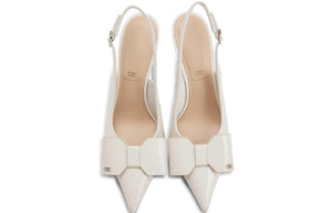 Charles & Keith High Heel | 🎀 حذاء الفيونكة الأنيق بكعب 10سم ✨.
