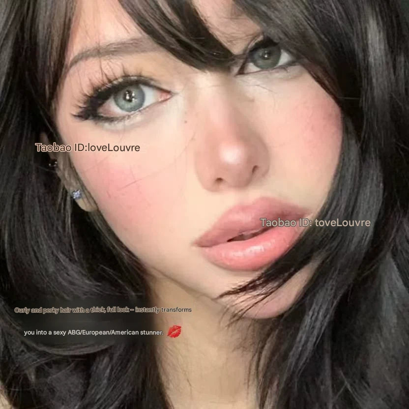 رموش صناعية 5D بنمط Jinkbaby كثيفة ومسحوبة للعين