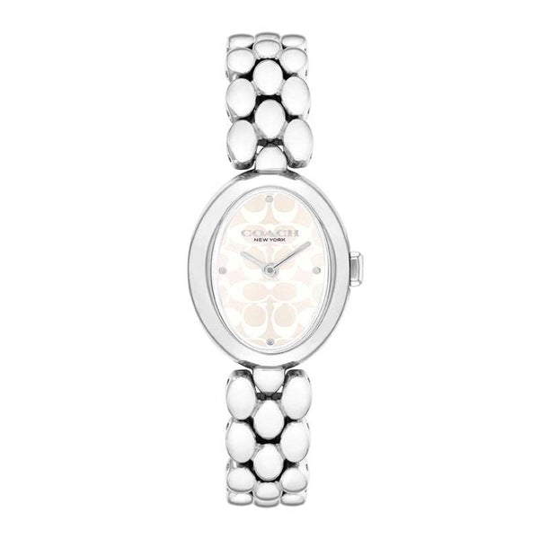 COACH Sammy Quartz movement Stainless steel strap White dial Women's watch