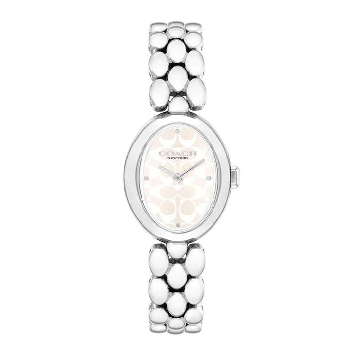 COACH Sammy Quartz movement Stainless steel strap White dial Women's watch