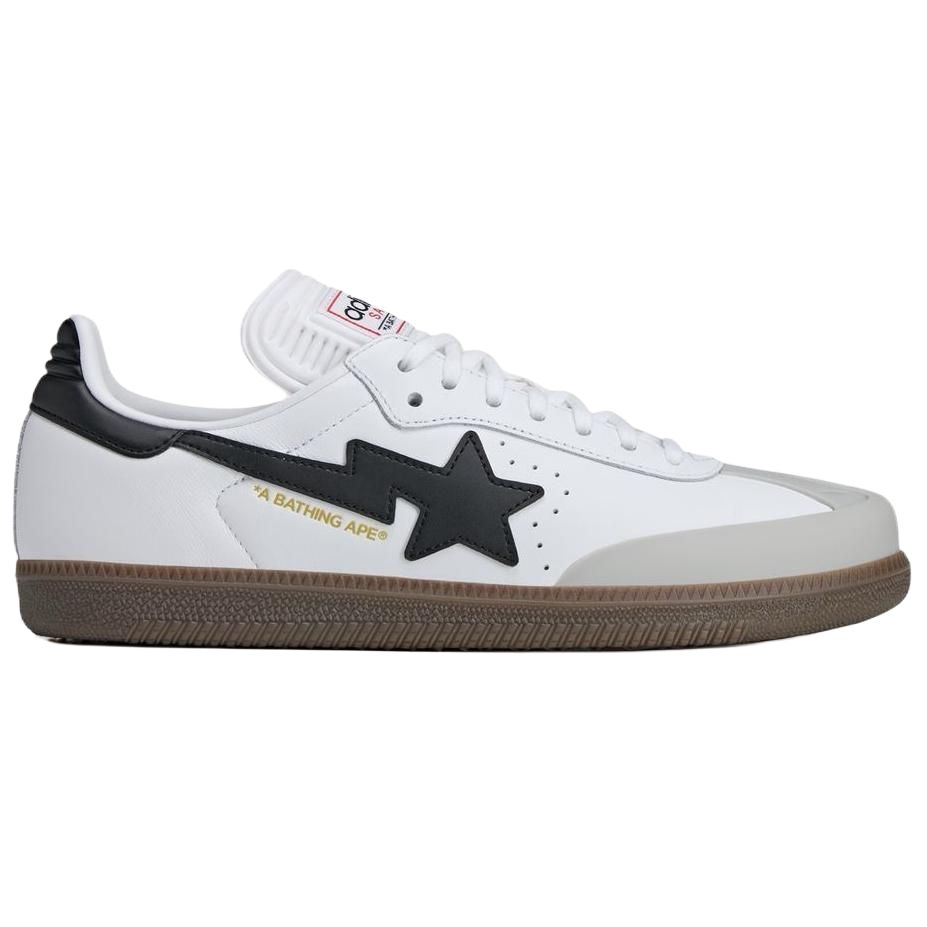 adidas SAMBA BAPE white and black.