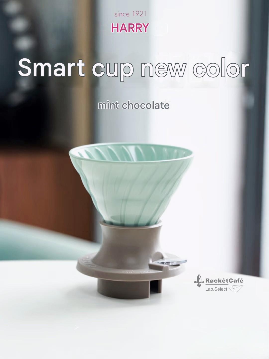 قمع ترشيح قهوة Hario V60 متعدد الألوان بمقبض سيليكون