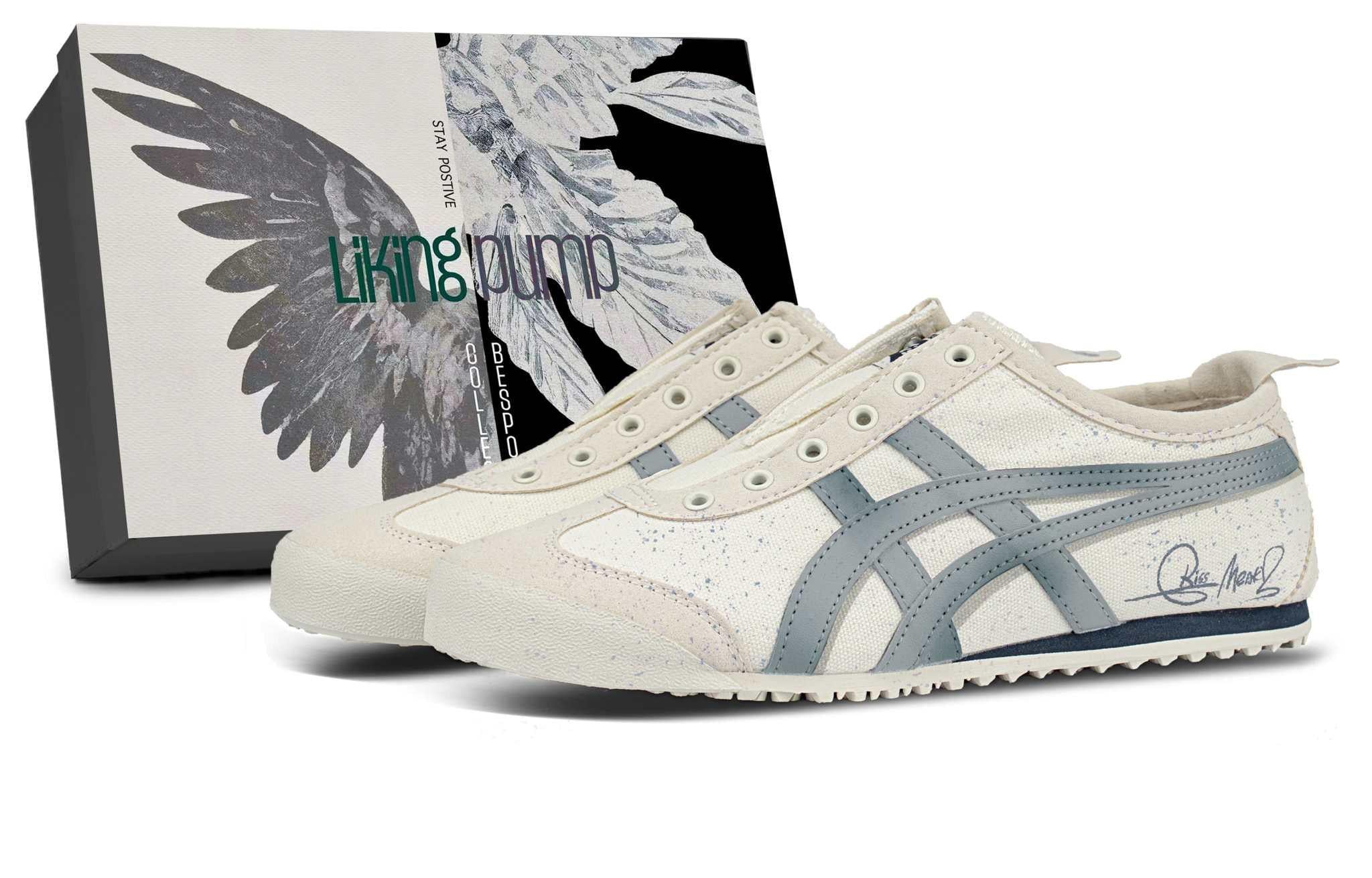 Onitsuka Tiger Mexico 66 Slip-On  |  لمسة فنية مميزة في غاية الأناقة.