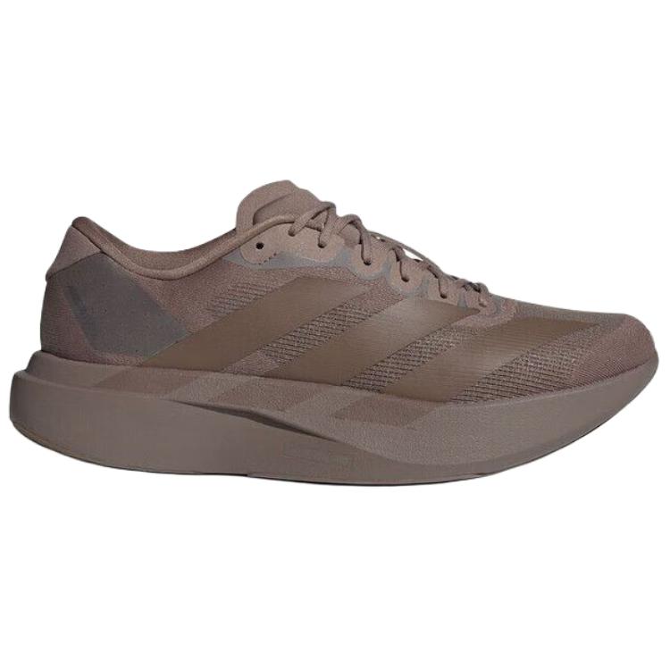 Brown Adidas Adizero athletic running shoes