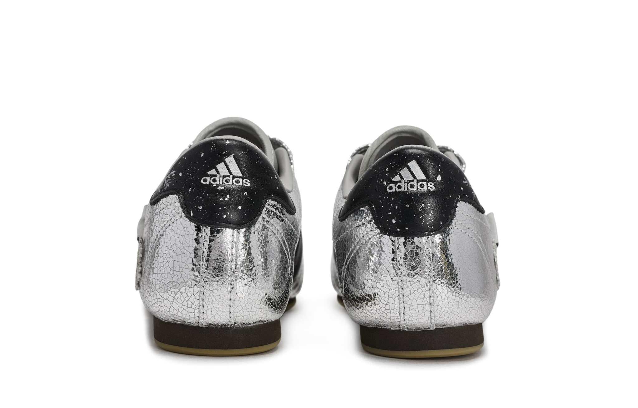 adidas TAEKWONDO flawless ice crystal black and white silver اصدار خاص.