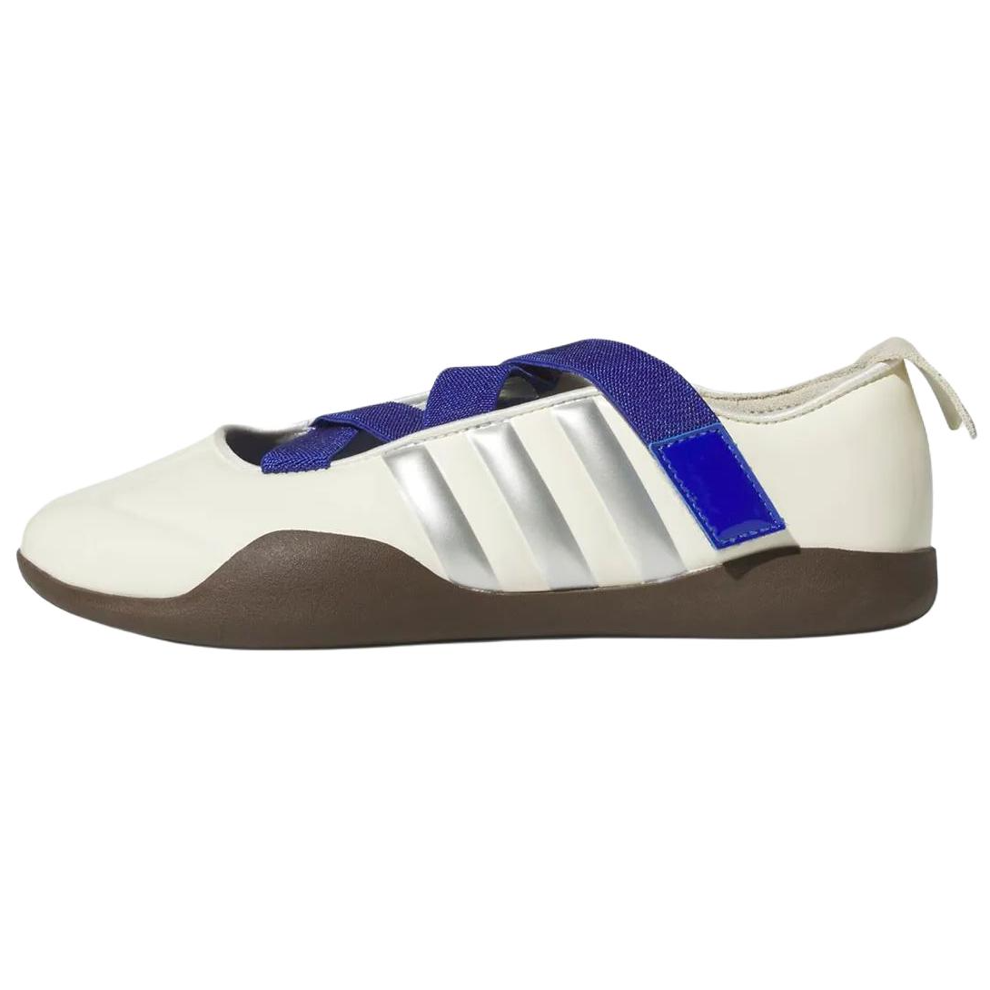 حذاء باليرينا نسائي adidas x Caroline Hu أبيض وأزرق