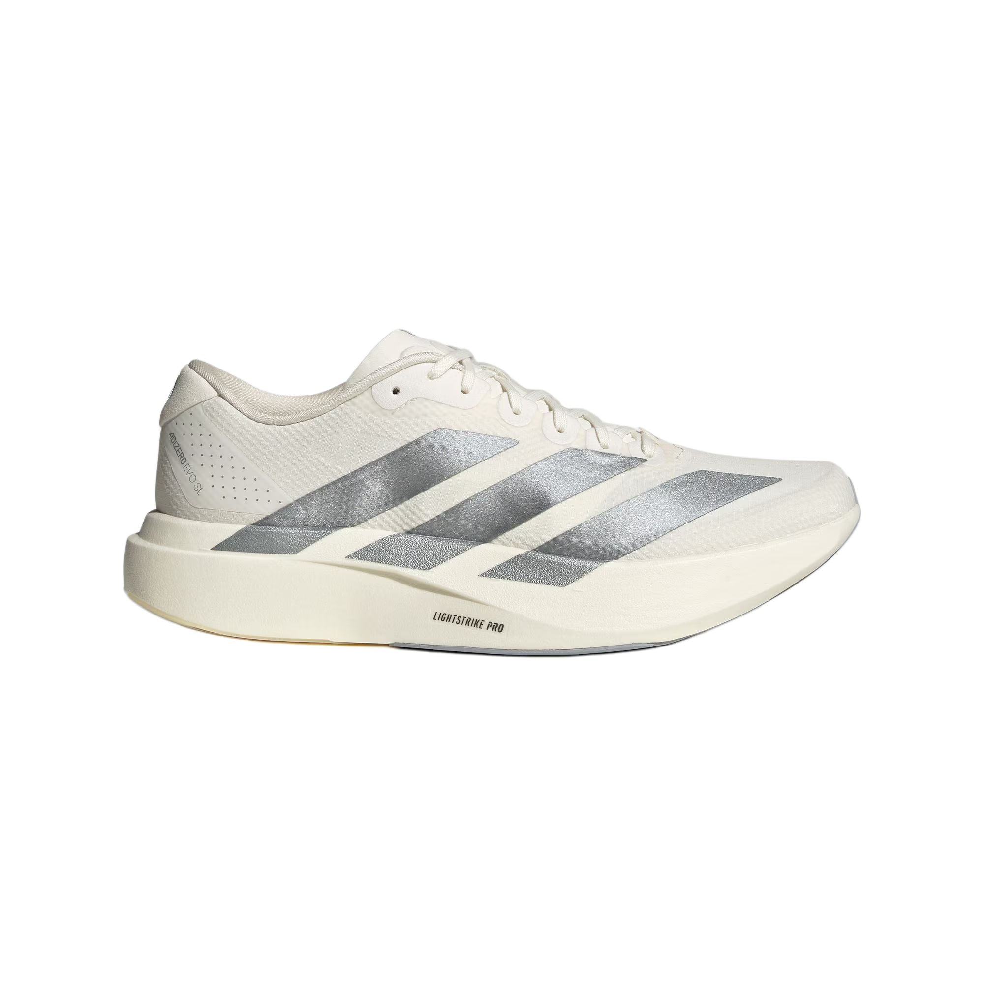 حذاء جري Adidas Adizero Evo SL رياضي باللون الأوف وايت