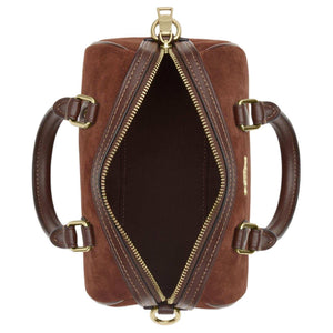 COACH Rowan 17  Boston  Tote Small Vintage Brown.