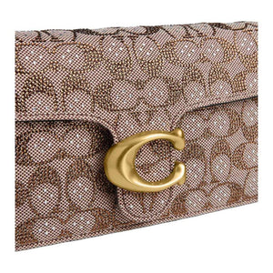 Coach Tabby 26 |👜✨ حقيبة كاجوال فاخرة مع تفاصيل الكريستال والنابا.