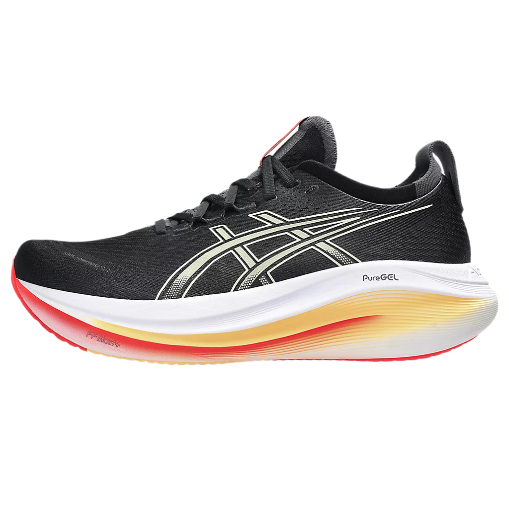 حذاء الجري Asics Gel-Nimbus 27 بتقنية PureGEL - أسود