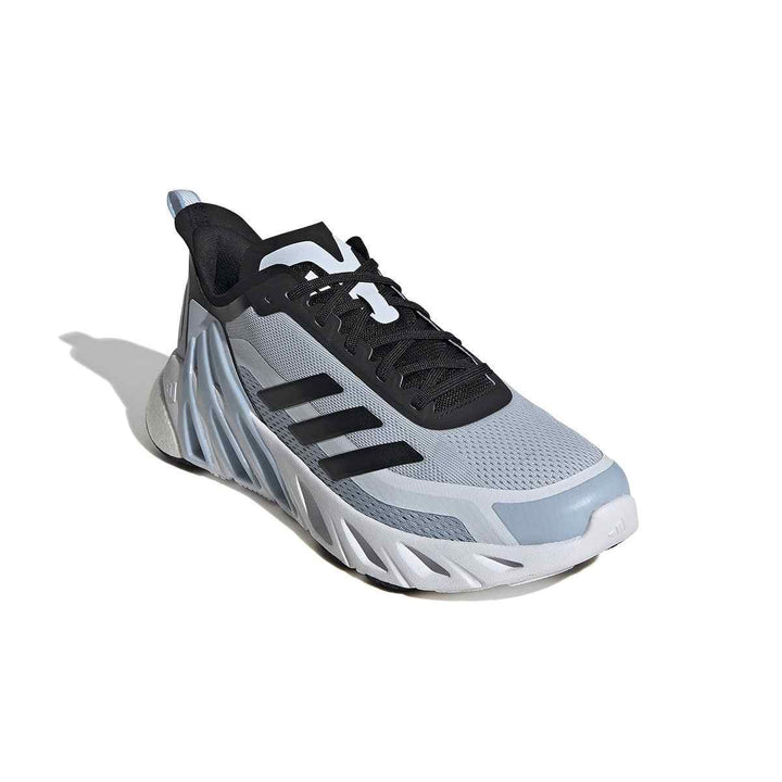 adidas ClimaCool Vento gray/black sneaker with breathable mesh upper and Boost cushioning.