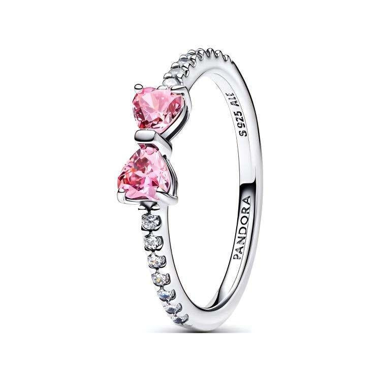 Pandora 925 Silver Zirconia Ring.