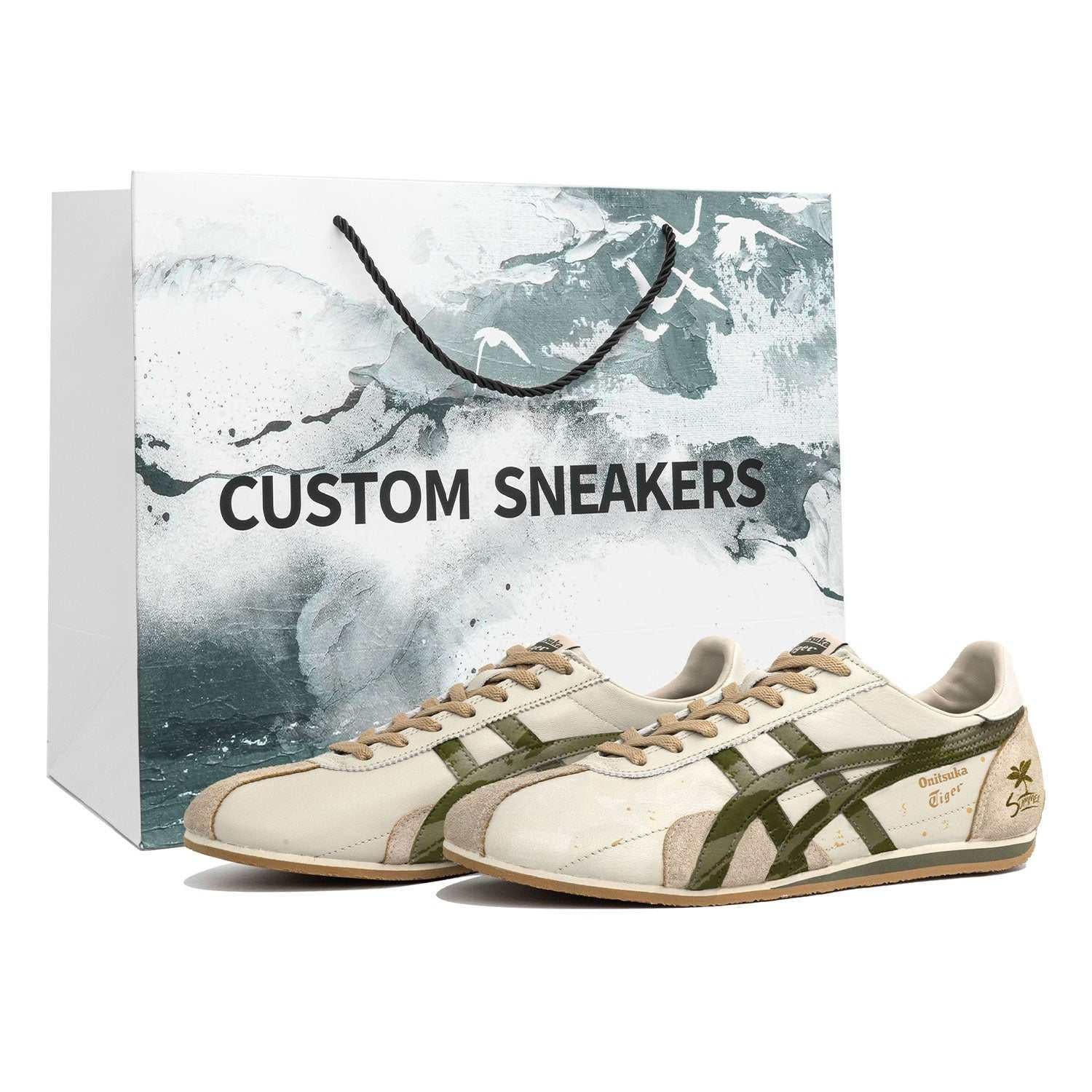 Onitsuka Tiger Onizuka  Lane Unisex Off-White تصميم خاص.